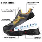 Schlagfeste, Atmungsaktive und AbriR&Bfeste Arbeitssicherheitsschuhe R&B