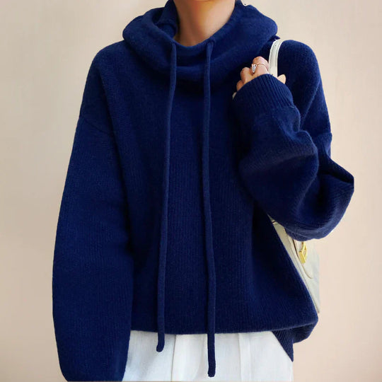 R&B | Rollkragenpullover Gerippter Saum