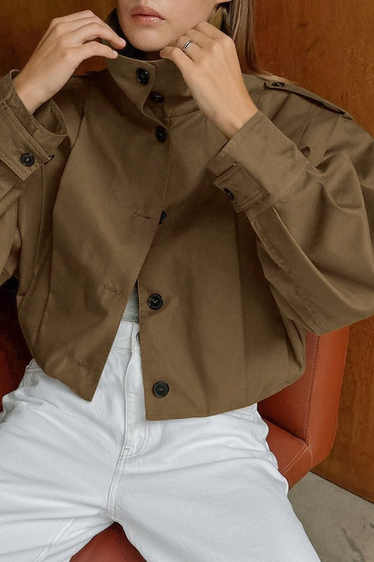 R&B | Faltenkragenjacke