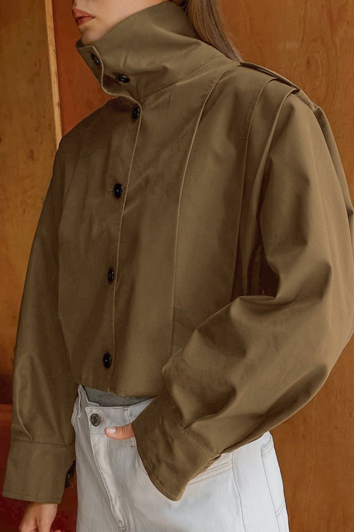 R&B | Faltenkragenjacke