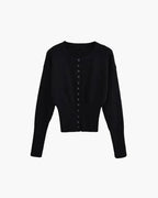 R&B | Strickjacke mit Rundhals