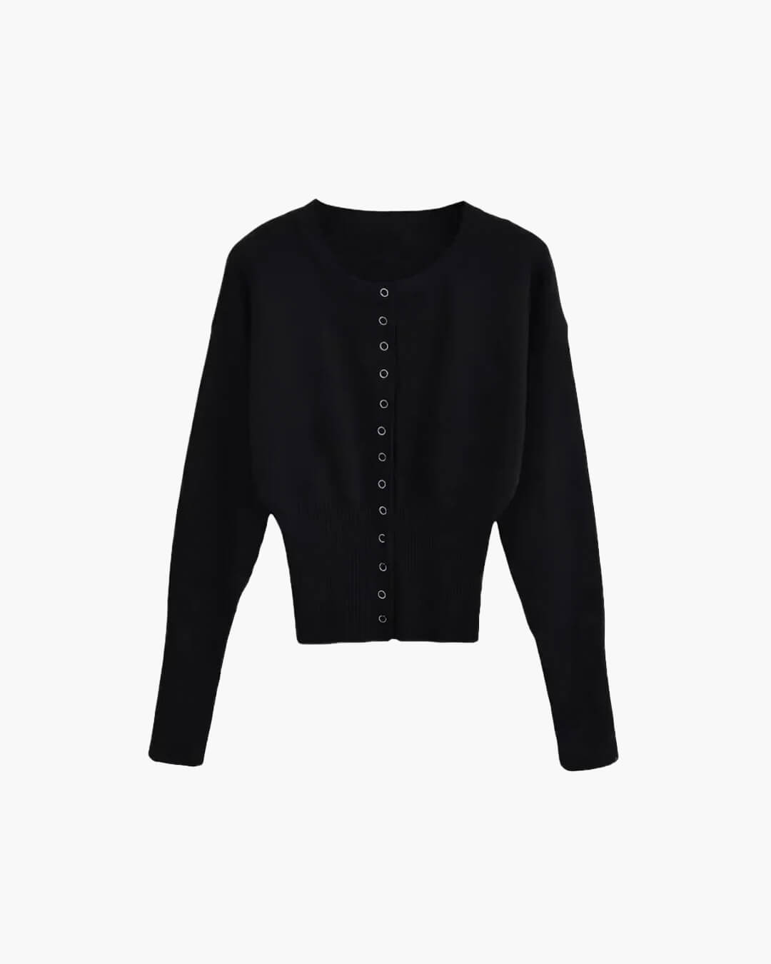 R&B | Strickjacke mit Rundhals