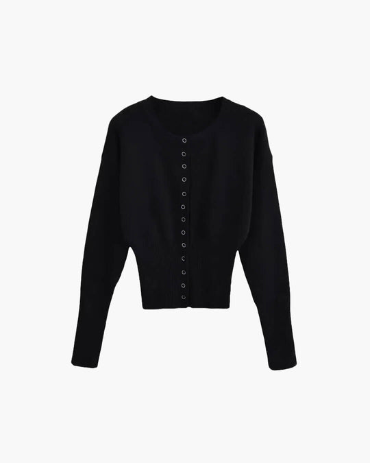 R&B | Strickjacke mit Rundhals