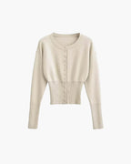 R&B | Strickjacke mit Rundhals