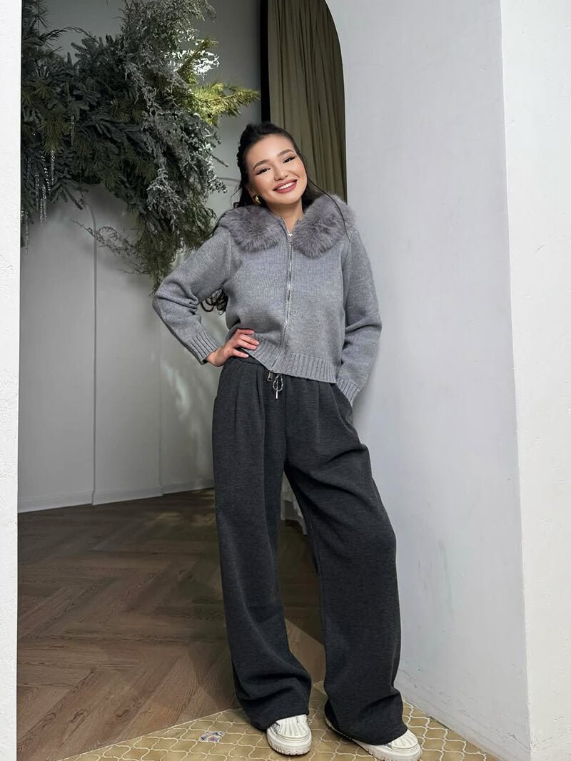 R&B | Faux-Fur-Jacke