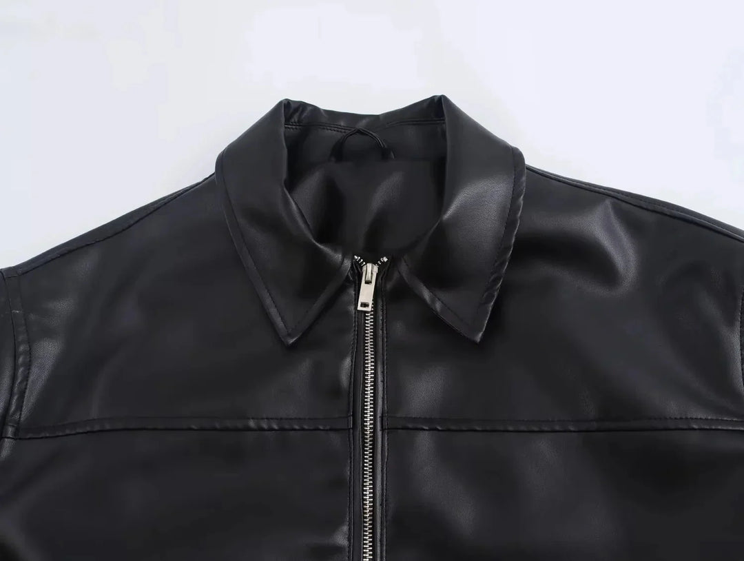 R&B | Vegane Lederjacke