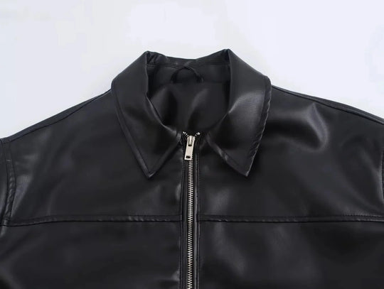 R&B | Vegane Lederjacke