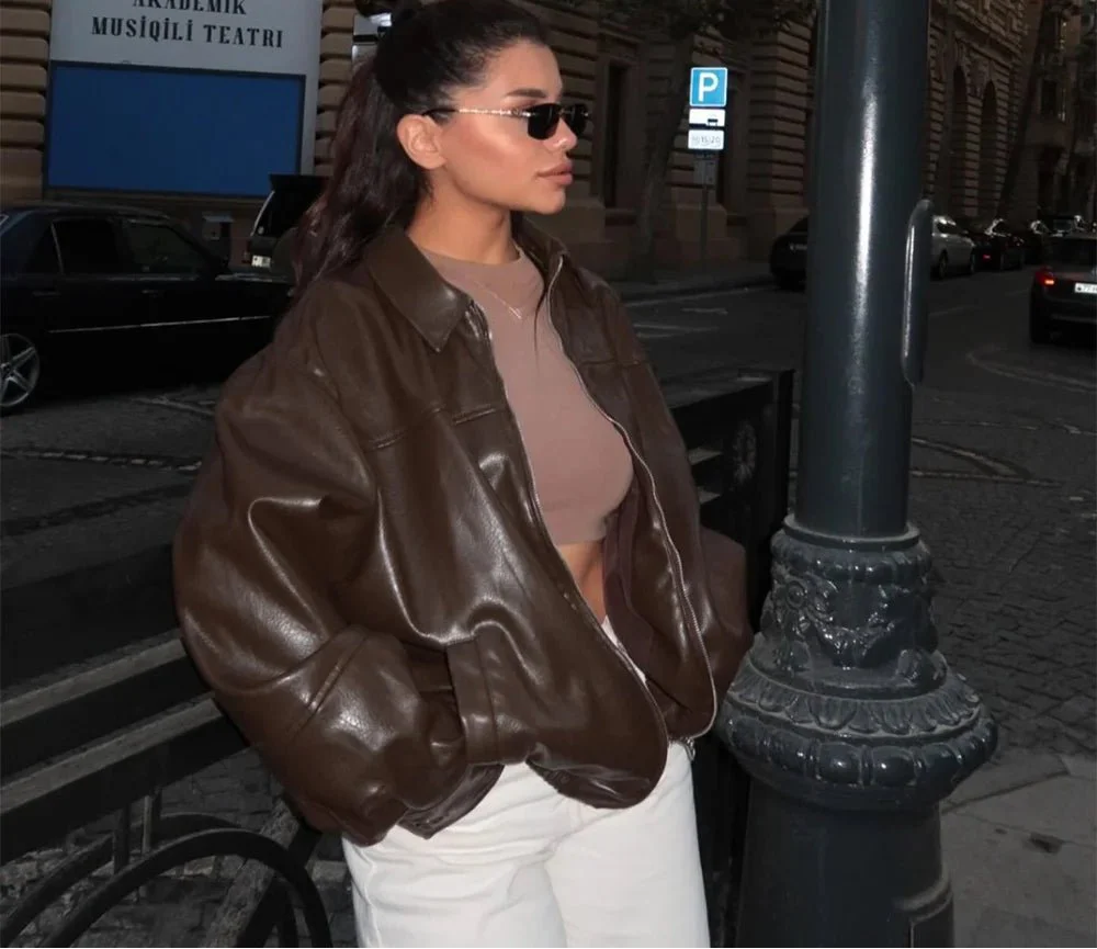 R&B | Vegane Lederjacke