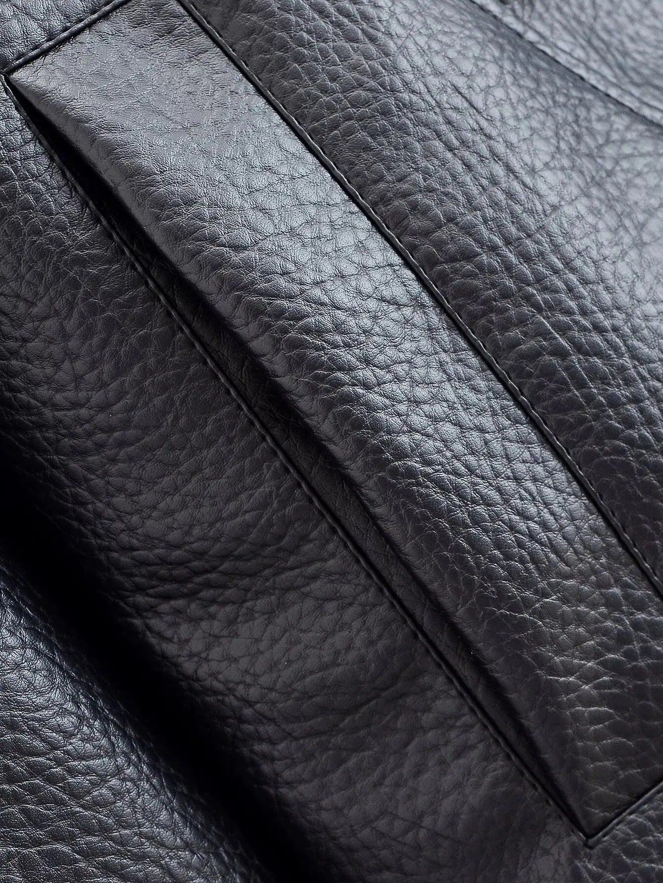 R&B | Asymmetrische Lederjacke