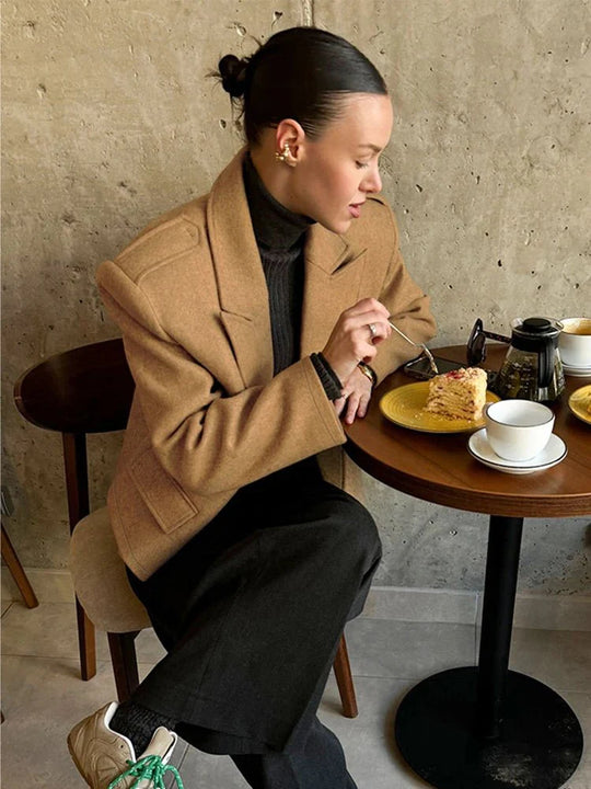 R&B | Blazer mit Schulterpolstern