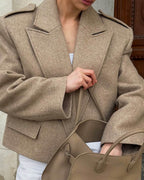 R&B | Blazer mit Schulterpolstern