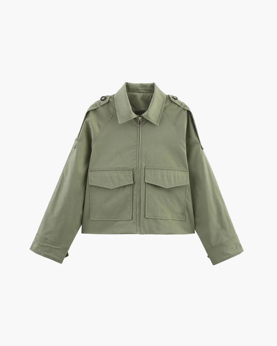R&B | Verkürzte Trenchjacke