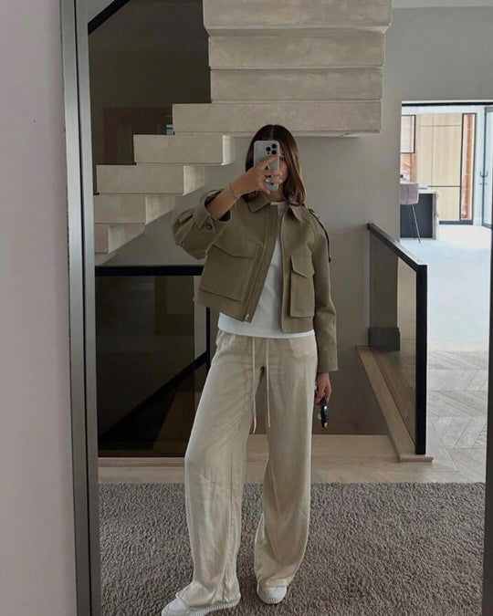 R&B | Verkürzte Trenchjacke