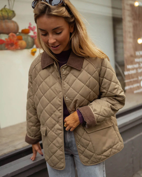 R&B | Gesteppte Retrojacke