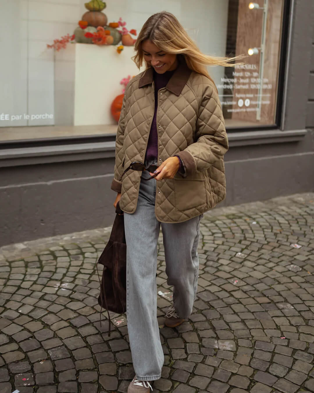 R&B | Gesteppte Retrojacke