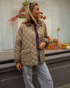 R&B | Gesteppte Retrojacke