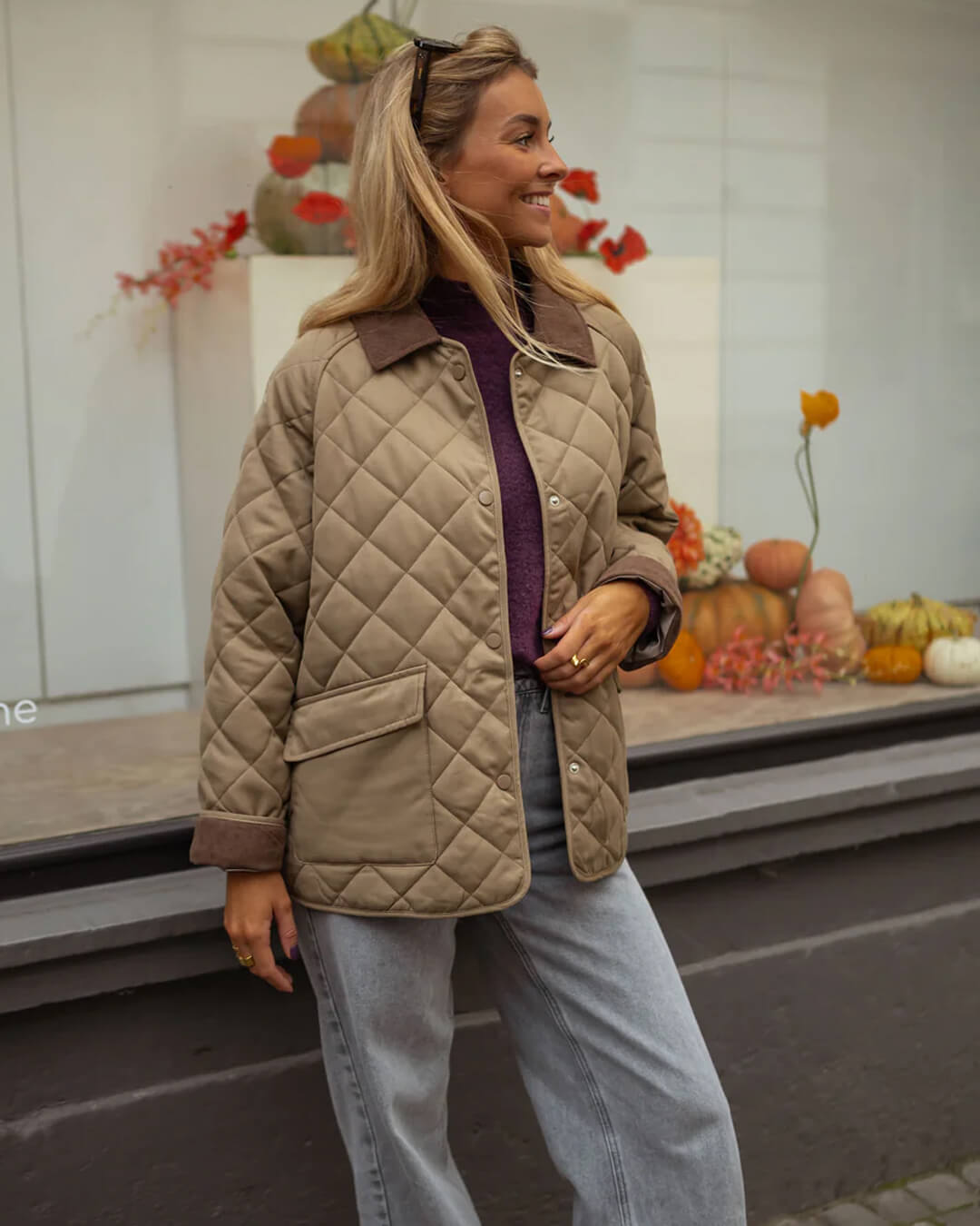R&B | Gesteppte Retrojacke