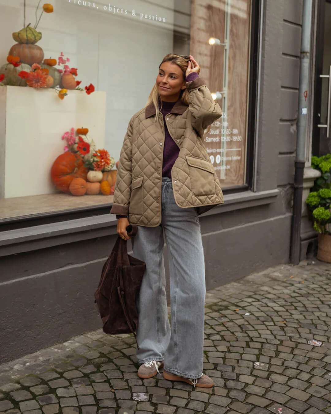 R&B | Gesteppte Retrojacke
