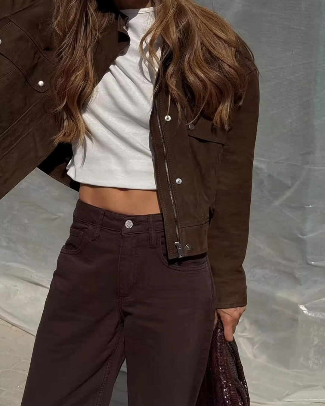R&B | Wildleder Bomberjacke