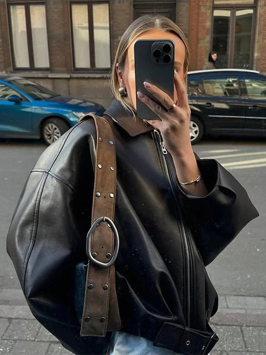 R&B | Vegane Lederjacke