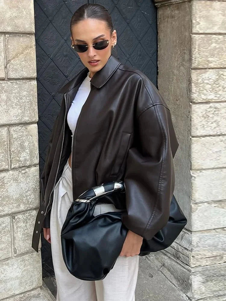 R&B | Vegane Lederjacke