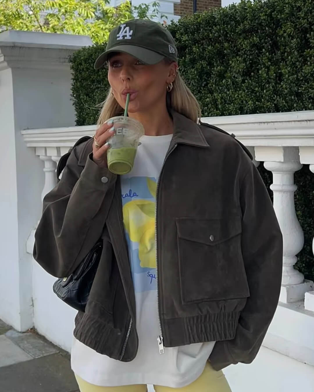 R&B | Suede-Pilotjacke