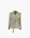 R&B | Crop Trenchcoat