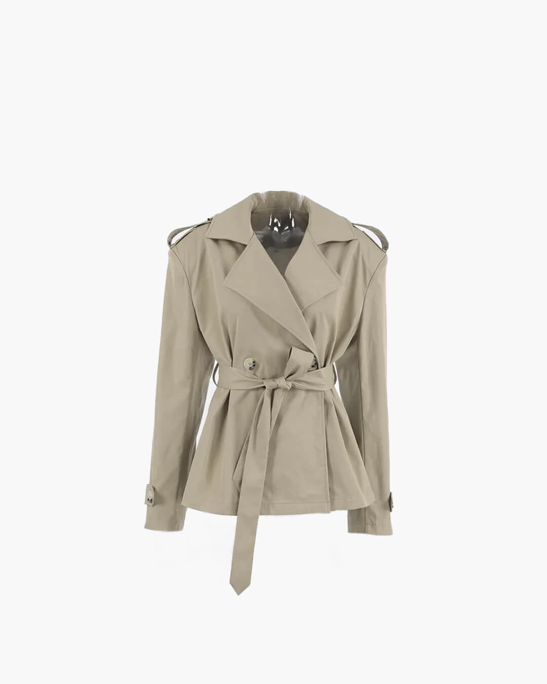 R&B | Crop Trenchcoat