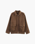 R&B | Wildleder Bomberjacke