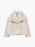 R&B | Faux Fur Mantel