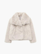 R&B | Faux Fur Mantel