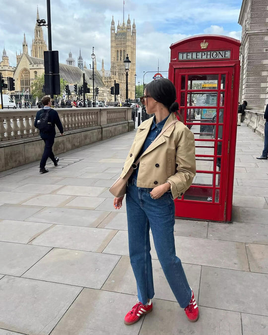R&B | Cropped Trenchcoat