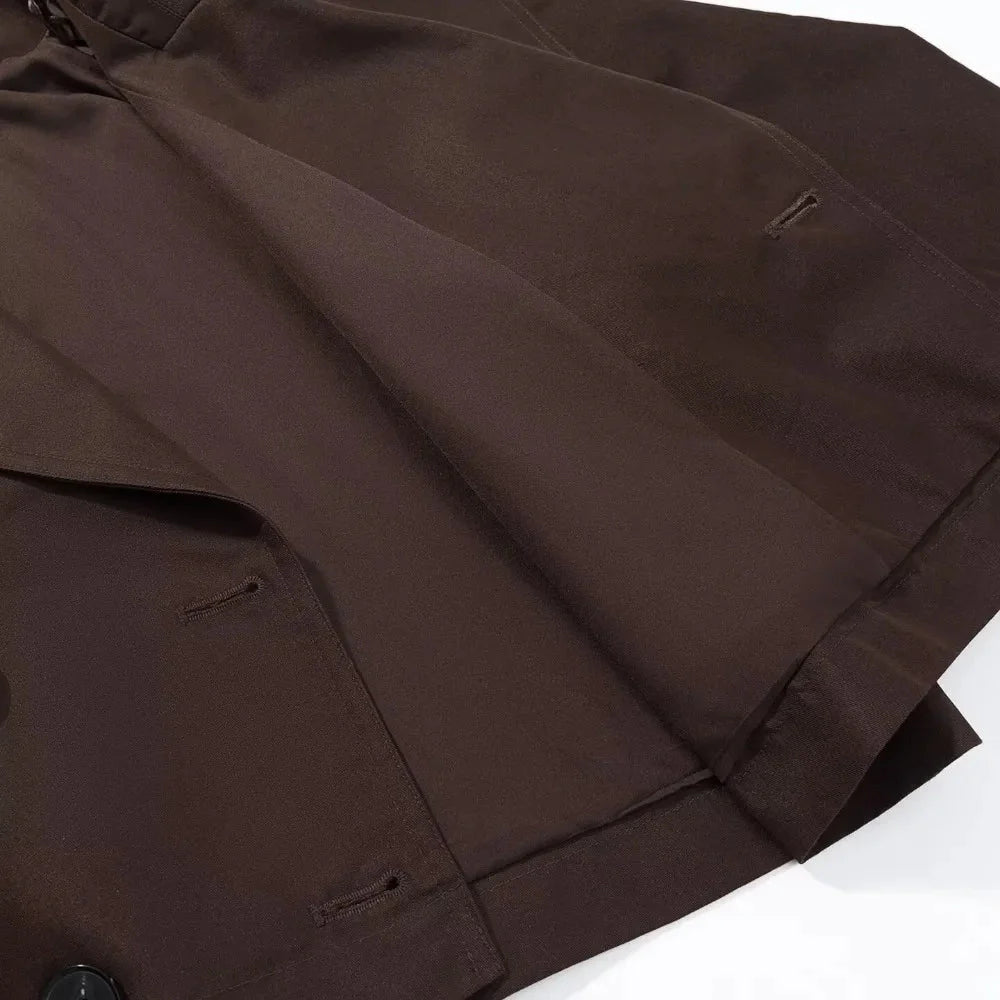 R&B | Cropped Trenchcoat