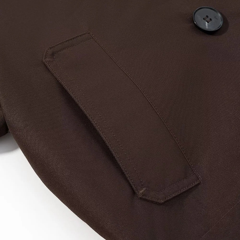 R&B | Cropped Trenchcoat