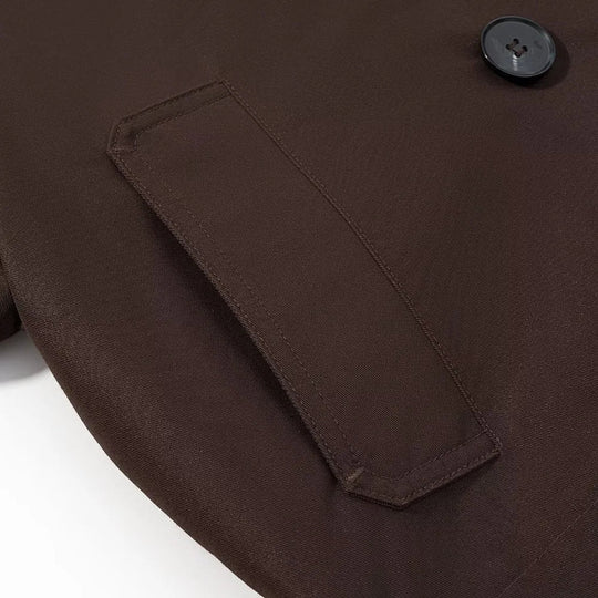 R&B | Cropped Trenchcoat