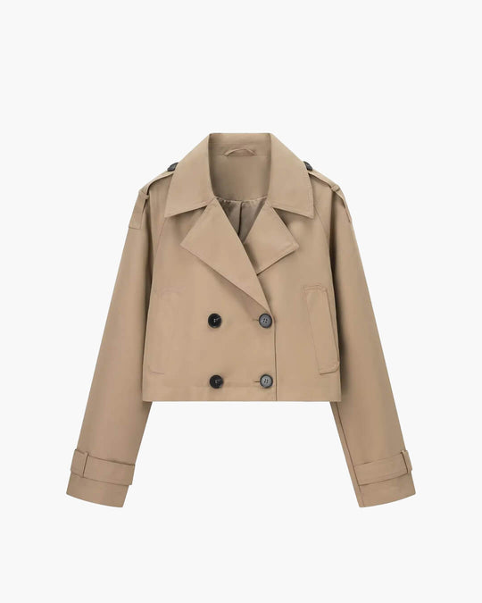 R&B | Cropped Trenchcoat
