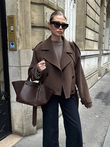 R&B | Schnürtrenchcoat