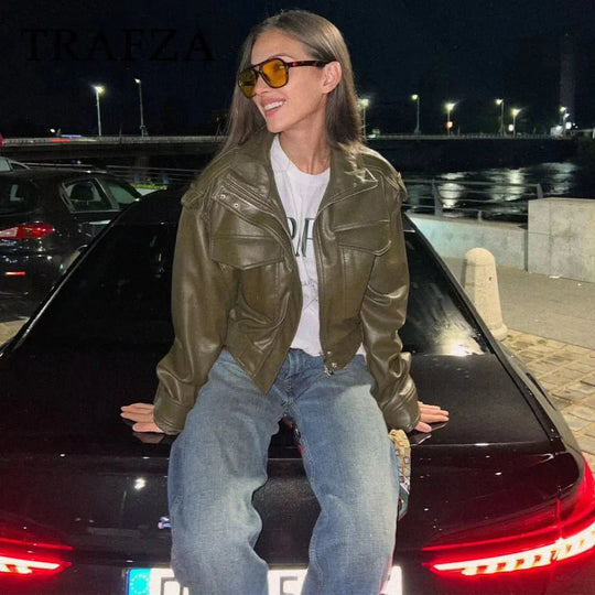 R&B | Kunstlederjacke