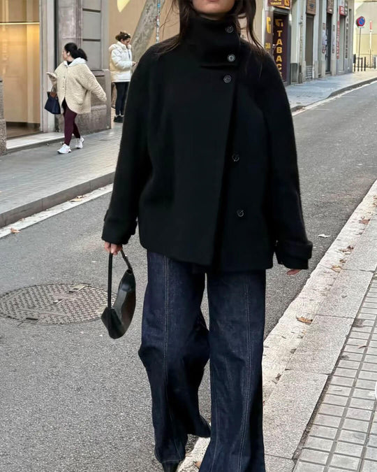 R&B | Elegante Jacke mit Stehkragen