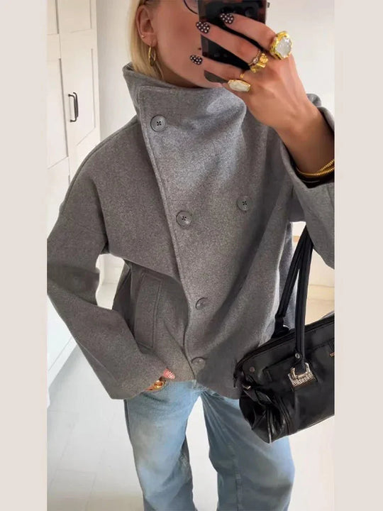 R&B | Jacke mit Stehkragen