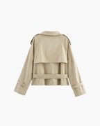 R&B | Cropped Trenchcoat