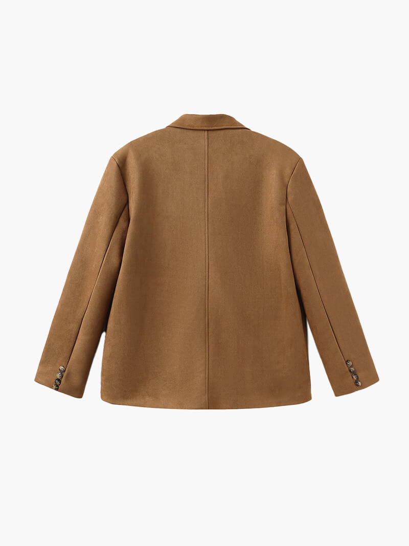 R&B | Faux-Suede-Blazer