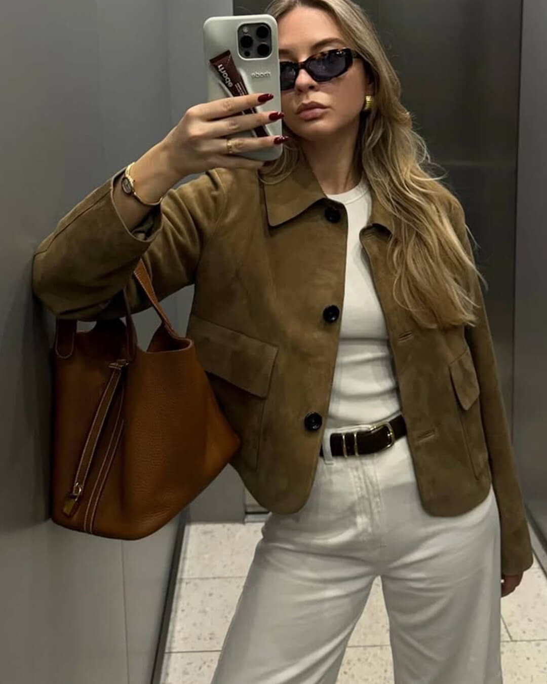 R&B | Wildleder Blazerjacke