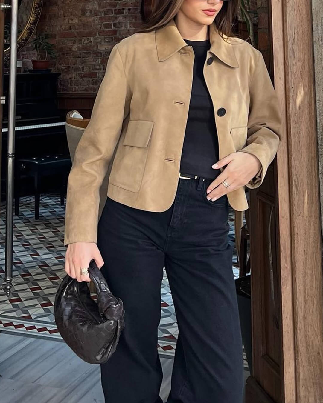 R&B | Wildleder Blazerjacke