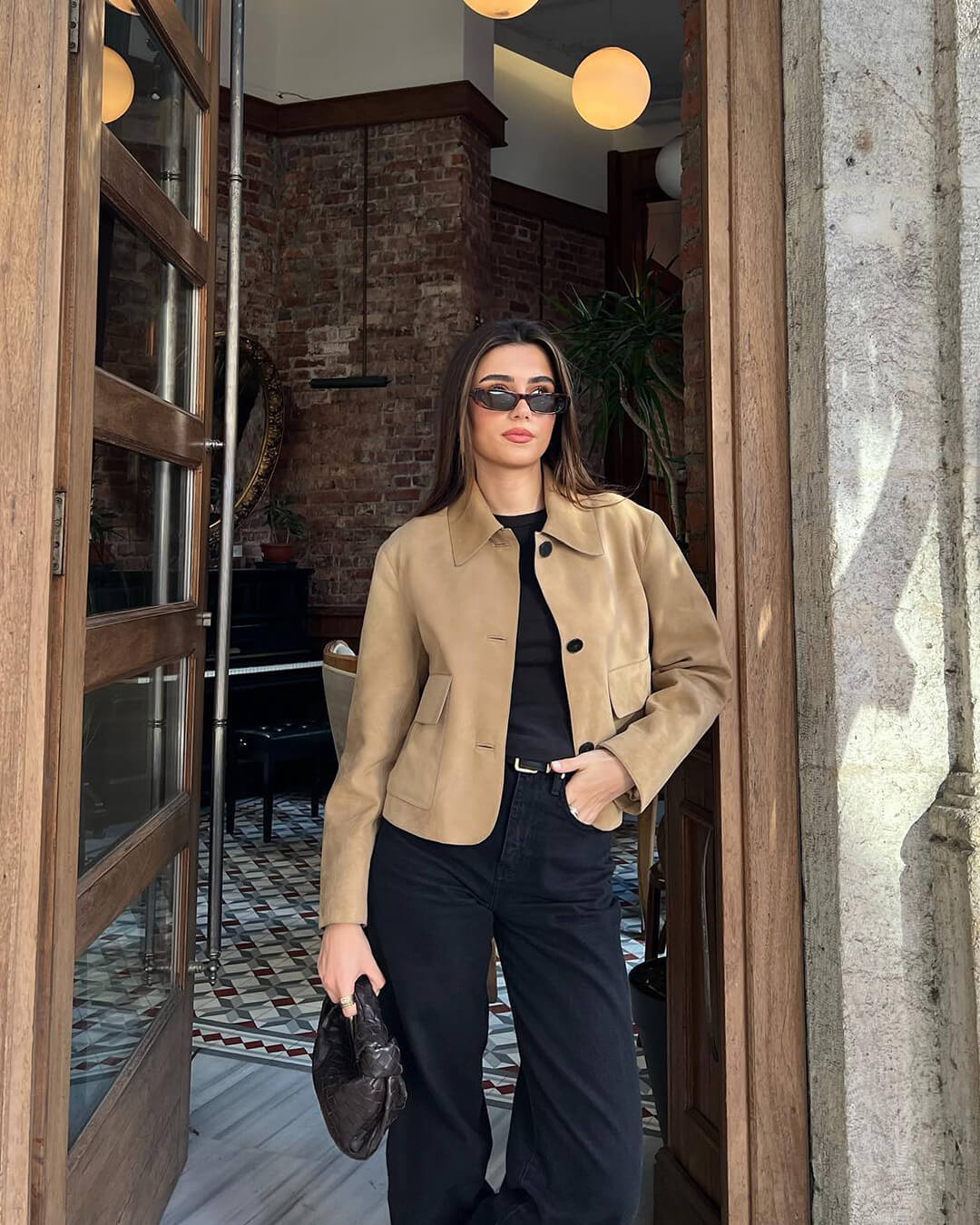 R&B | Wildleder Blazerjacke