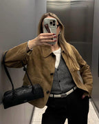 R&B | Wildleder Blazerjacke