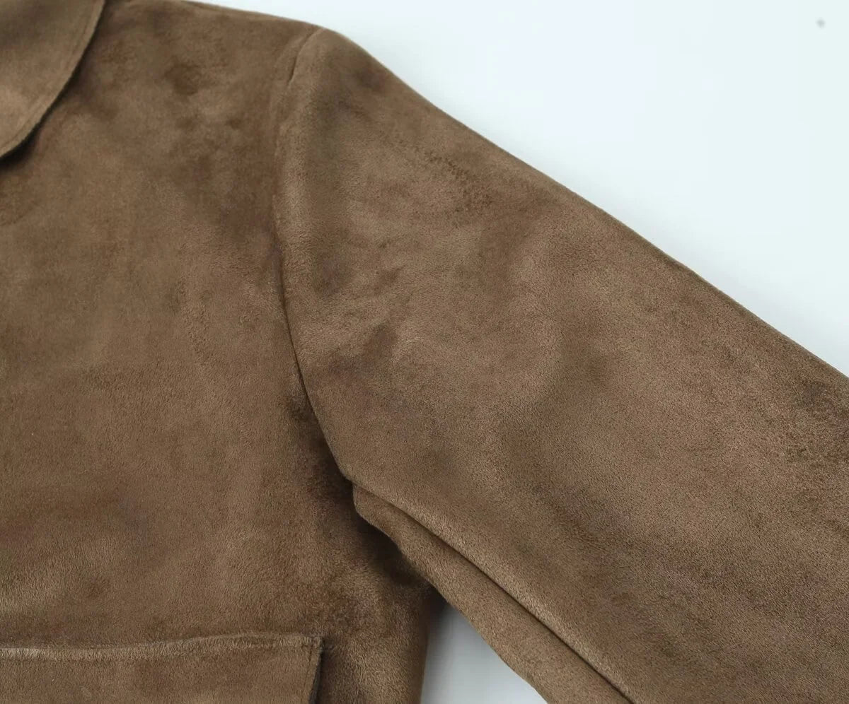 R&B | Wildleder Blazerjacke