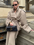 R&B | Crop Trenchcoat