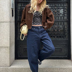 R&B | Wildleder Bomberjacke