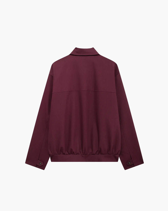 R&B | Burgunder Bomberjacke